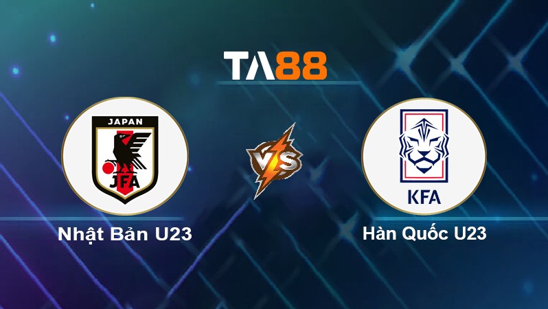 TA88 Soi kèo nhận định Nhật Bản U23 vs Hàn Quốc U23, 20h00 ngày 12/06/2022