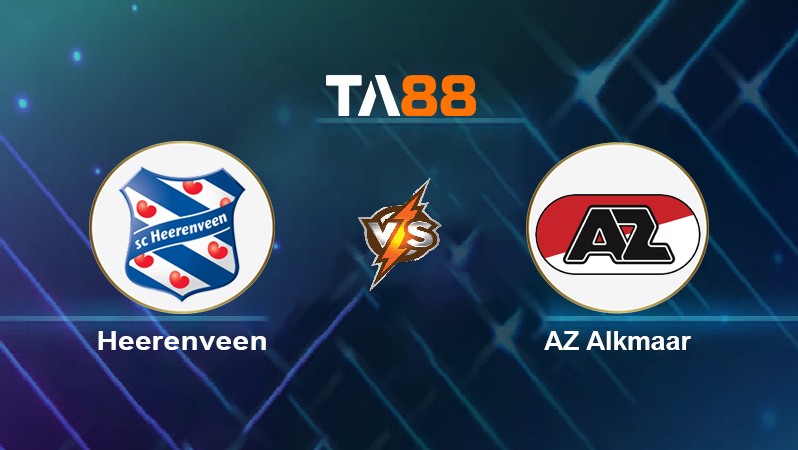 TA88 Soi kèo nhận định Heerenveen vs AZ Alkmaar, 23h45 ngày 19/05/2022