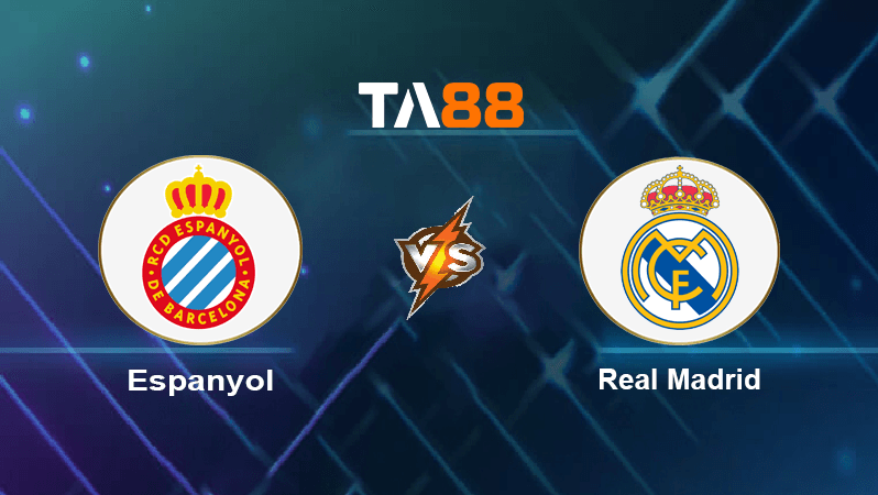 TA88 Soi kèo nhận định Espanyol vs Real Madrid, 03h00 ngày 29/08/2022