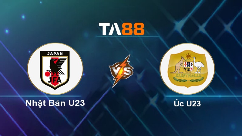 TA88 Soi kèo nhận định Nhật Bản U23 vs Úc U23, 20h00 ngày 18/06/2022
